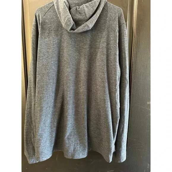 Lululemon Grey Surge Warm Full Zip Up Activewear Hoodie Size XXL - Picture 5 of 6